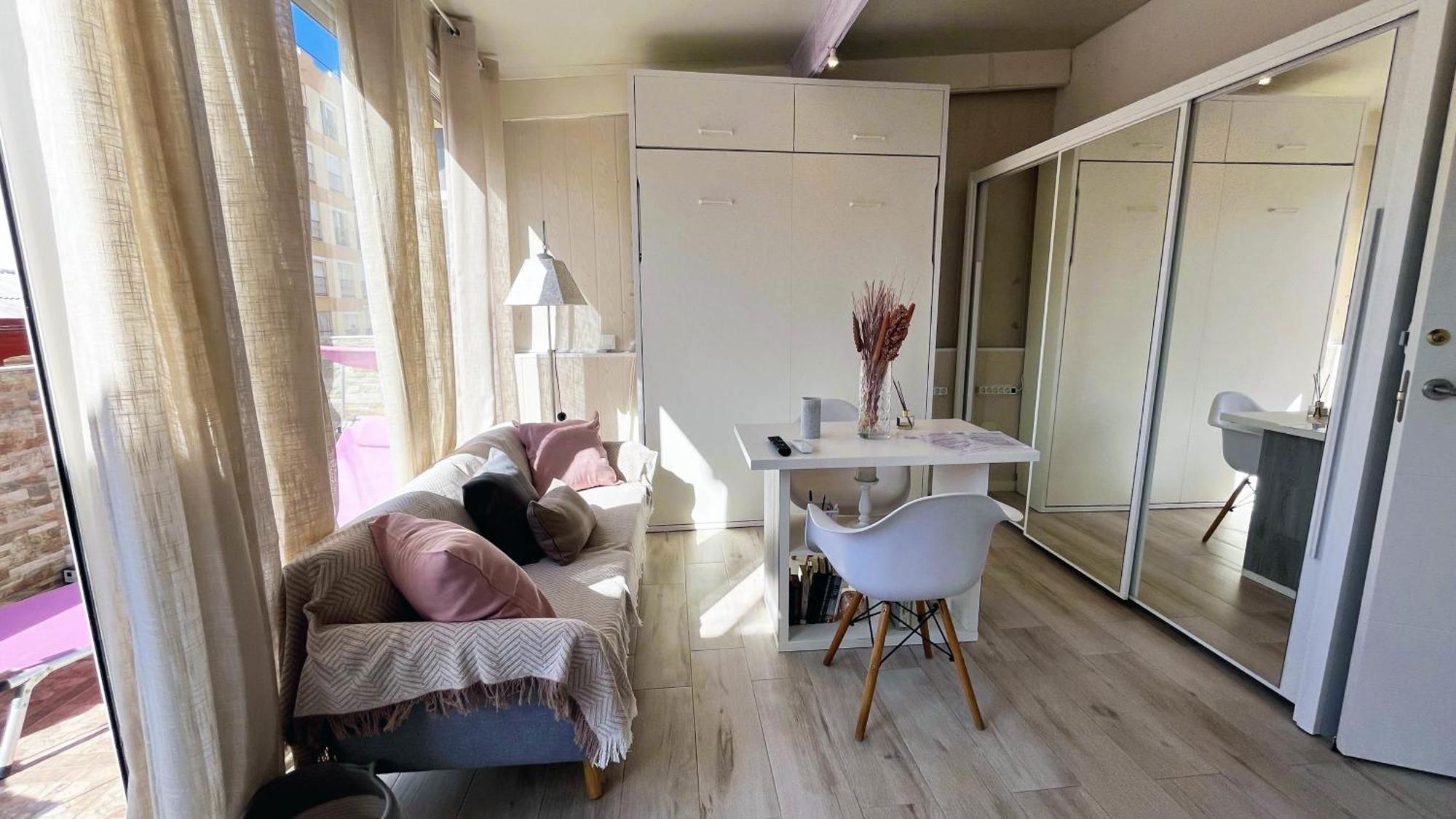 Appartement A 5 Minutos De La Playa Con Terraza En Málaga Extérieur photo