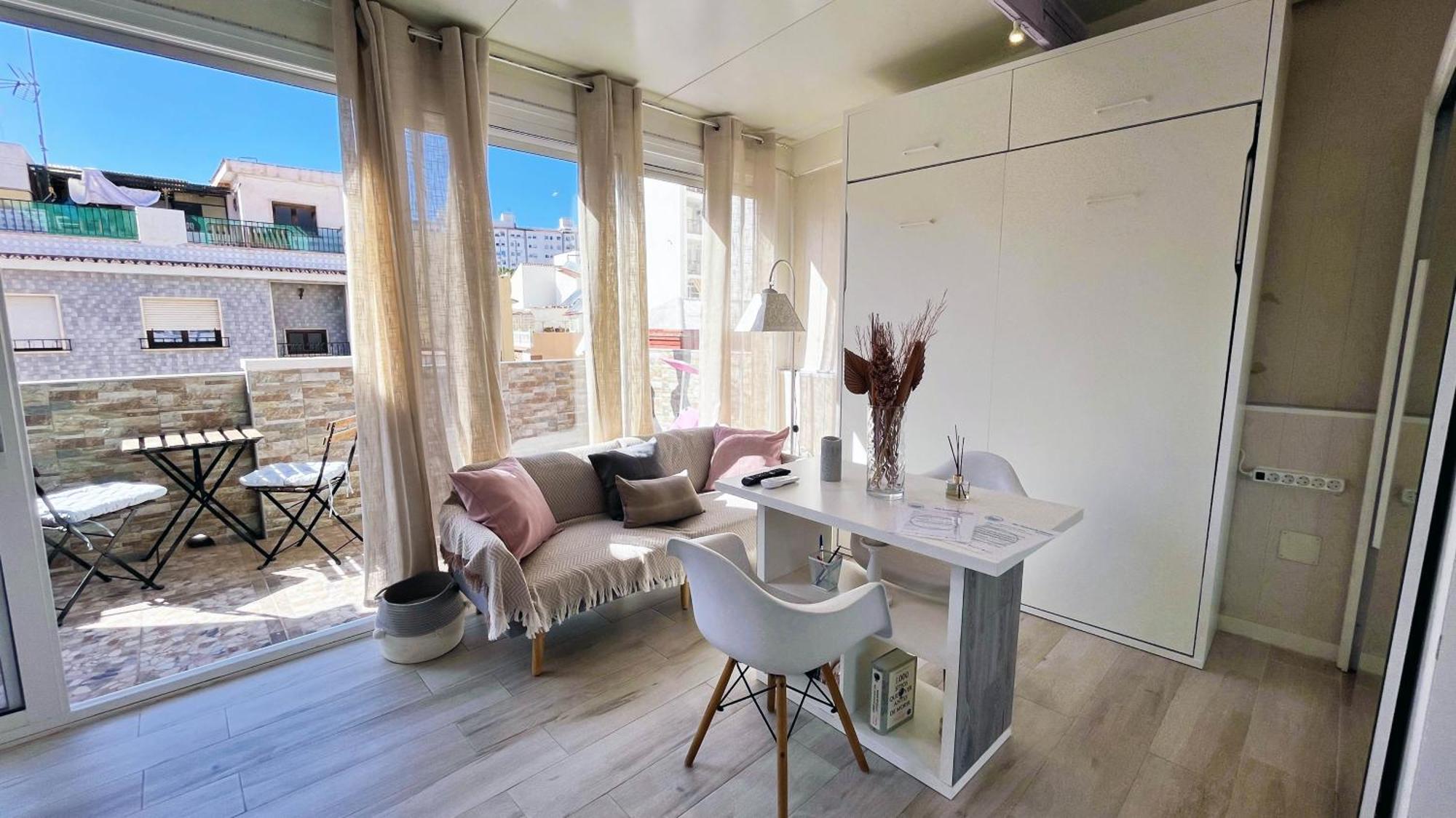 Appartement A 5 Minutos De La Playa Con Terraza En Málaga Extérieur photo