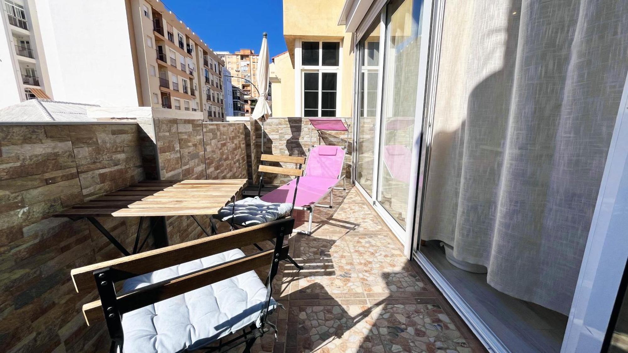 Appartement A 5 Minutos De La Playa Con Terraza En Málaga Extérieur photo